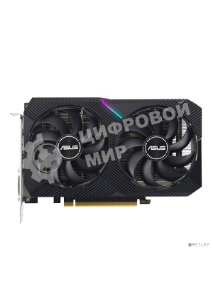 Видеокарта Asus NVIDIA GeForce RTX 3050 8192Mb DUAL-RTX 3050-O8G-V2 PCI-E 4.0 128 GDDR6 1822/14000 DVIx1 HDMIx1 DPx1 Ret
