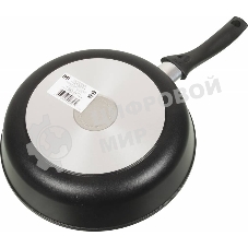 Сковорода НМП 6126 круглая/покрытие антипригарное/ручка несъемная (без крышки) черный