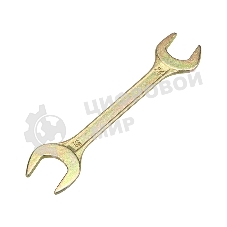 Ключ гаечный рожковый Rexant 24х27 мм, желтый цинк