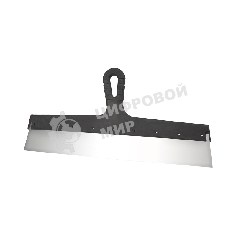 Шпатель фасадный Rexant 200 мм нержавеющая сталь, пластмассовая рукоятка