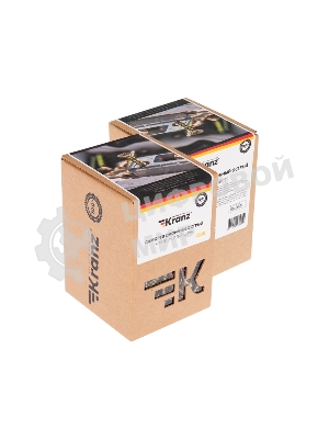 Саморез оконный Kranz острый, 4.1х30, желтый цинк, упаковка поставщика (10 000 шт.)