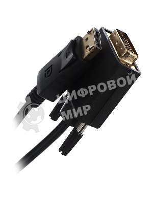 Кабель-переходник DisplayPort---DVI_M/M 1,8м Telecom TA668-1.8M