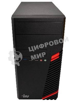 Компьютер IRU Corp 312 MT PG G6405 (4.1) 4Gb 4Tb+500Gb UHDG 610 Free DOS GbitEth 400W черный