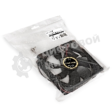 Вентилятор для корпуса ExeGate EX12025S2P черный, 120 мм, 1500 об/мин, 24 дБ, 2 pin