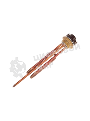 Нагревательный элемент для бойлера Rexant ТЭН, RCT-2500 Вт, фланец М6, 42 мм, с терморегулятором 70 градусов и уплотнительным кольцом