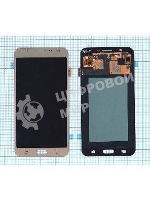 Дисплей для Samsung Galaxy J7 SM-J700H (OLED) золотистый