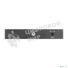 Коммутатор настраиваемый L2 D-Link DGS-1100-08PV2/A4A с 8 портами 10/100/1000Base-T (8 портов PoE 802.3af/at, PoE-бюджет 64 Вт)