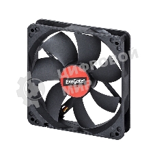 Вентилятор для корпуса ExeGate EX12025S3P черный, 120 мм, 1500 об/мин, 24 дБ, 3 pin