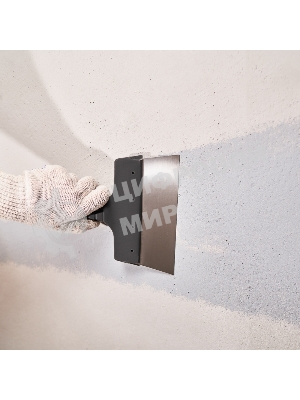 Шпатель фасадный Rexant 200 мм нержавеющая сталь, пластмассовая рукоятка