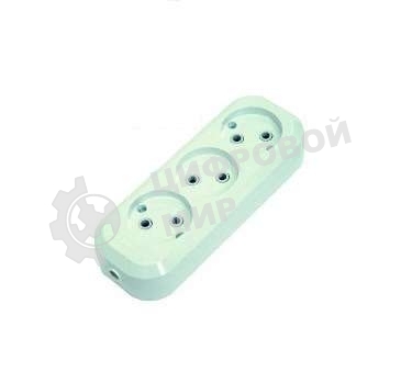 Колодка удлинителя Makel 3 гнезда без заземления