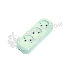 Колодка удлинителя Makel 3 гнезда без заземления