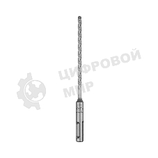 Бур по бетону Kranz SUPER 5x160 мм, профессиональный, цельная крестовая пластина, SDS PLUS