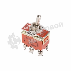 Тумблер Rexant 250V 15А (6c) ON-OFF-ON двухполюсный