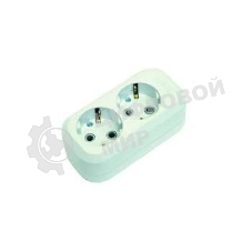 Колодка удлинителя Makel 2 гнезда с заземлением