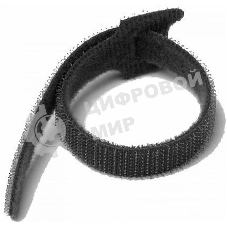 Хомут-липучка 310 мм, 20 шт., черный