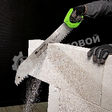 Ножовка для пенобетона Сибртех, 550 мм двухкомпонентная рукоятка
