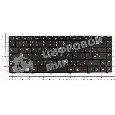 Клавиатура для ноутбука Samsung R518 R520 R522 черная