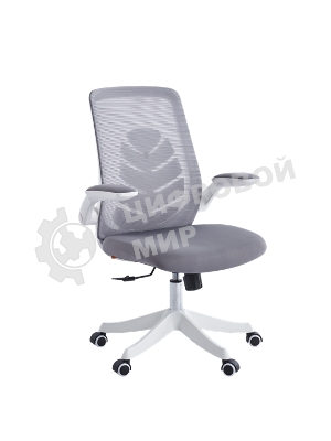 Кресло Chairman CH565 серый, сетка, 120 кг