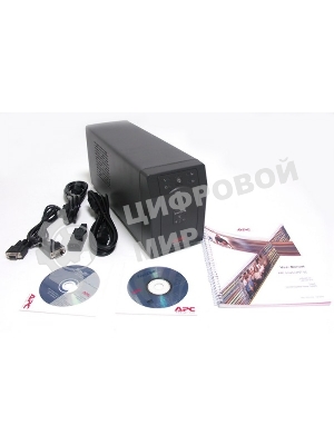 Источник бесперебойного питания APC Smart-UPS SC SC620I 390Вт 620ВА черный