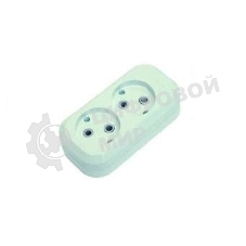 Колодка удлинителя Makel 2 гнезда без заземления