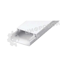 Кабель-канал 40х16 L2000 пластик с двойным замком УралПак КК-19040016-048