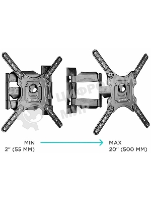 Кронштейн ONKRON NP40 черный 32-65
