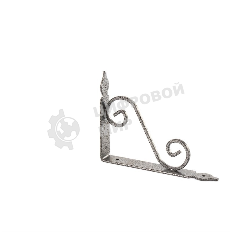 Кронштейн декоративный Сибртех 190 х 140 х 25 х 3 мм, темно-серый