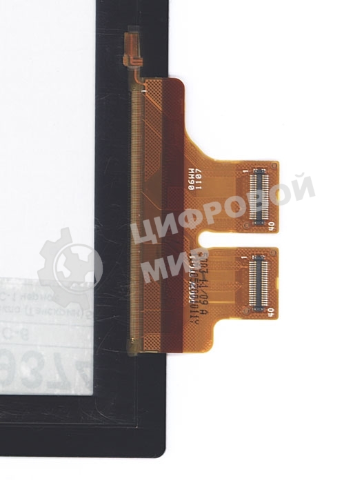 Сенсорное стекло (тачскрин) 5003M FPC-1, черное