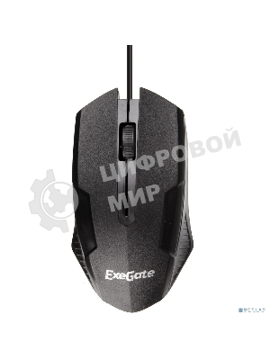 Мышь проводная ExeGate Professional Standard SH-9025L2 черный, 1000 dpi, USB, кнопки - 3