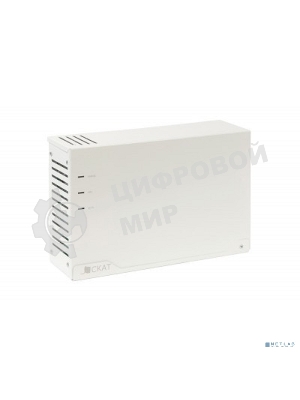 Источник бесперебойного питания СКАТ-1200 12 В 5А корпус под АКБ 2х12А.ч или 1х17А.ч СС ТР ПБ Бастион 90