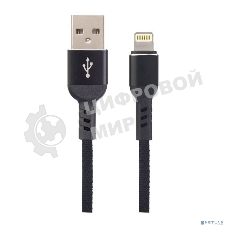 Кабель PERFEO для iPhone, USB - 8 PIN (Lightning), черный, 1 м, бокс (I4316)