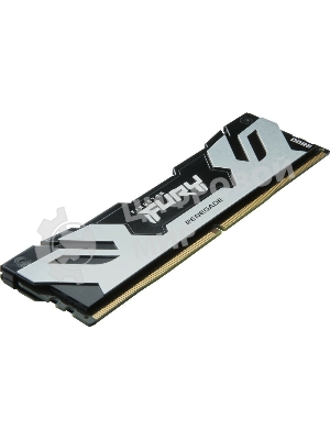 Оперативная память Kingston Fury Renegade, DDR5, 48Gb (1x48GB), 6000MHz, CL32, DIMM, с радиатором, серебристый