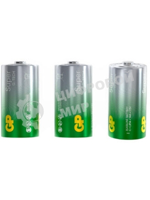 Алкалиновые батарейки GP Super Alkaline G-Tech 14А типоразмера C - 2 шт. на блистере (2 шт.)