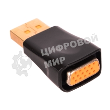 Переходник DisplayPort - VGA Cablexpert A-DPM-VGAF-01, 20M/15F, пакет