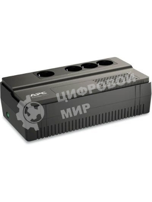 Источник бесперебойного питания APC Back-UPS BV1000I-GR 600Вт 1000ВА черный