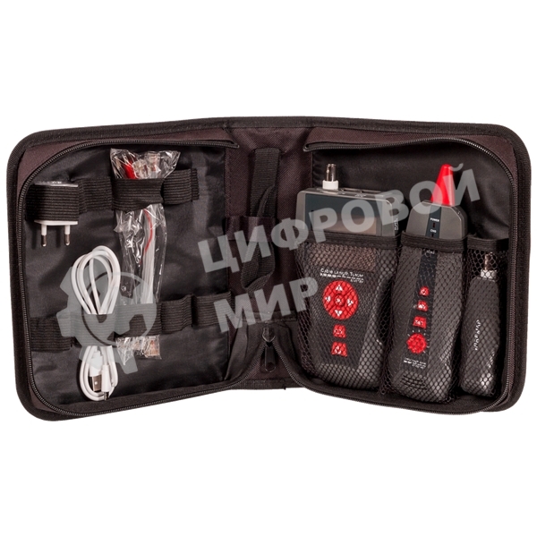 Кабельный тестер с измерением длины с трассировкой кабельных линий и определением POE