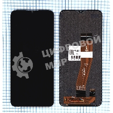 Дисплей (модуль) для Samsung Galaxy A03S SM-A037F в сборе с тачсркином (full size) черный