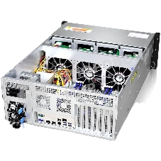 Серверный корпус Gooxi RMC4124-670-HSE-D 4U 24bay chassis,Expander backplane rear 2*2.5