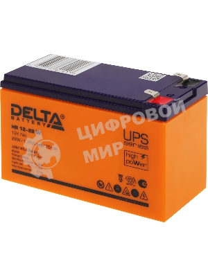 Батарея для ИБП Delta HR 12-28 W (12V, 7Ah)