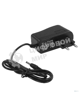 Блок питания Gembird NPA-AC34, 5В/2А, 10Вт, 1 штекер 3.5х1.35мм, черный