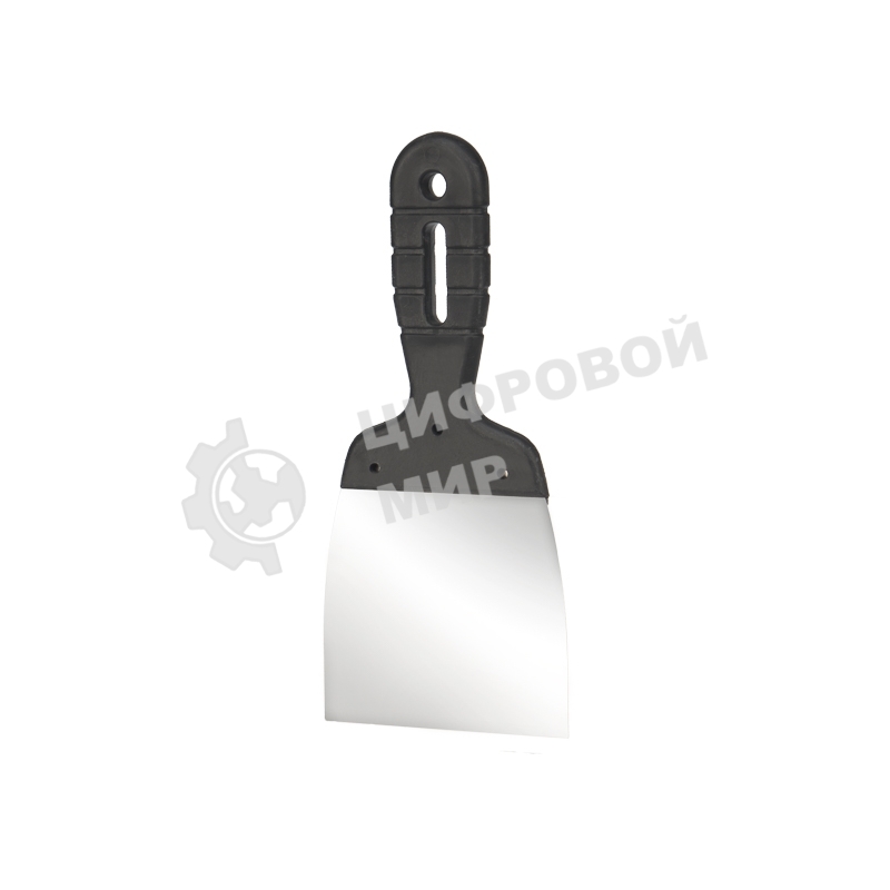 Шпатель Rexant 80 мм нержавеющая сталь, пластмассовая рукоятка