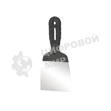 Шпатель Rexant 80 мм нержавеющая сталь, пластмассовая рукоятка