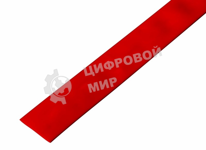 Трубка термоусадочная Rexant 30.0/15.0 1м красный