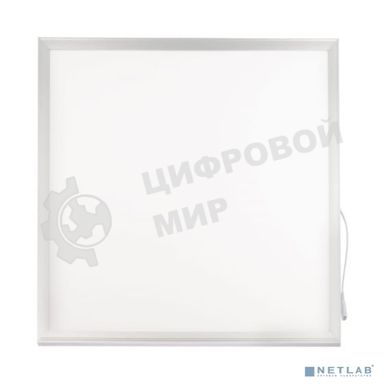 Светильник светодиодный ЭРА SPL-510-W-40K-040 40Вт 4000К IP40 3420лм 595х595х8 без драйвера панель бел.