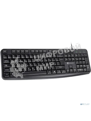 Комплект клавиатура+мышь Oklick S603 проводной, USB, 1200 DPI, чёрный