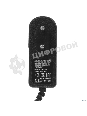 Блок питания Gembird NPA-AC34, 5В/2А, 10Вт, 1 штекер 3.5х1.35мм, черный