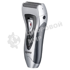 Электробритва ЯРОМИР ЯР-100 черный с серебром плавающие лезвия, триммер (Россия)(24)