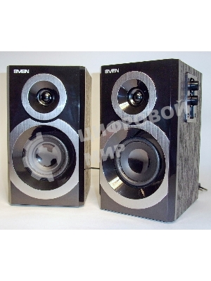 Акустическая система SVEN SPS-619 GOLD акустическая система 2.0, мощность 2х10 Вт(RMS)