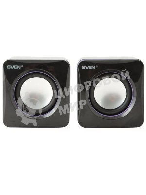Акустическая система SVEN 315 2.0 черный 5Вт