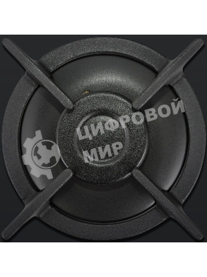 Газовая варочная панель Maunfeld EGHG.32.1CB/G, 2 конфорки, закаленное стекло, черный